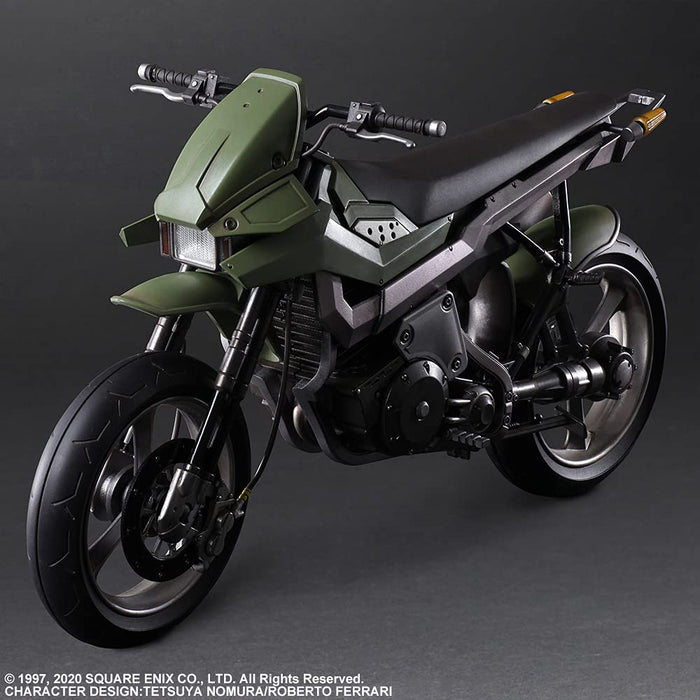 Square Enix Final Fantasy Vii Remake Play Arts Kai Jesse & Bike Pvc Painted Action Figure - Made In Japan- Japan Figure Store - #1 Bring To You The Best Japanese Goods