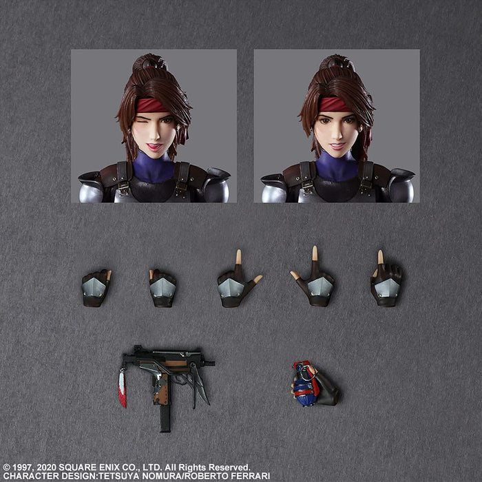 Square Enix Final Fantasy VII Remake Play Arts Kai Jessie Japan Toy Figure Made From Pvc- Japan Figure Store - #1 Bring To You The Best Japanese Goods