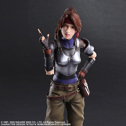 Square Enix Final Fantasy VII Remake Play Arts Kai Jessie Japan Toy Figure Made From Pvc- Japan Figure Store - #1 Bring To You The Best Japanese Goods