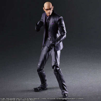 Final Fantasy Vii Remake Play Arts Kai Rudo Pvc Painted Action Figure- Japan Figure Store - #1 Bring To You The Best Japanese Goods