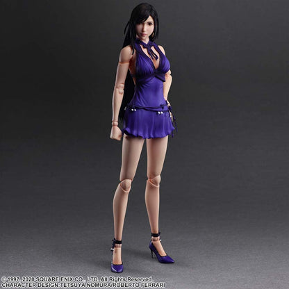 SQUARE ENIX Play Arts Kai Tifa Lockhart Dress Ver. Figure Final Fantasy Vii Remake- Japan Figure Store - #1 Bring To You The Best Japanese Goods