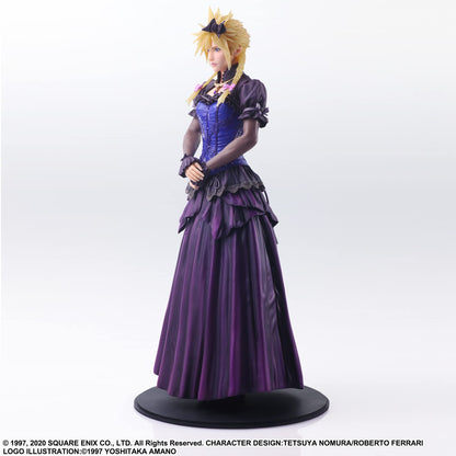 Square Enix Final Fantasy VII Remake Static Arts Cloud Strife Dress Ver - Final Fantasy PVC Figure- Japan Figure Store - #1 Bring To You The Best Japanese Goods
