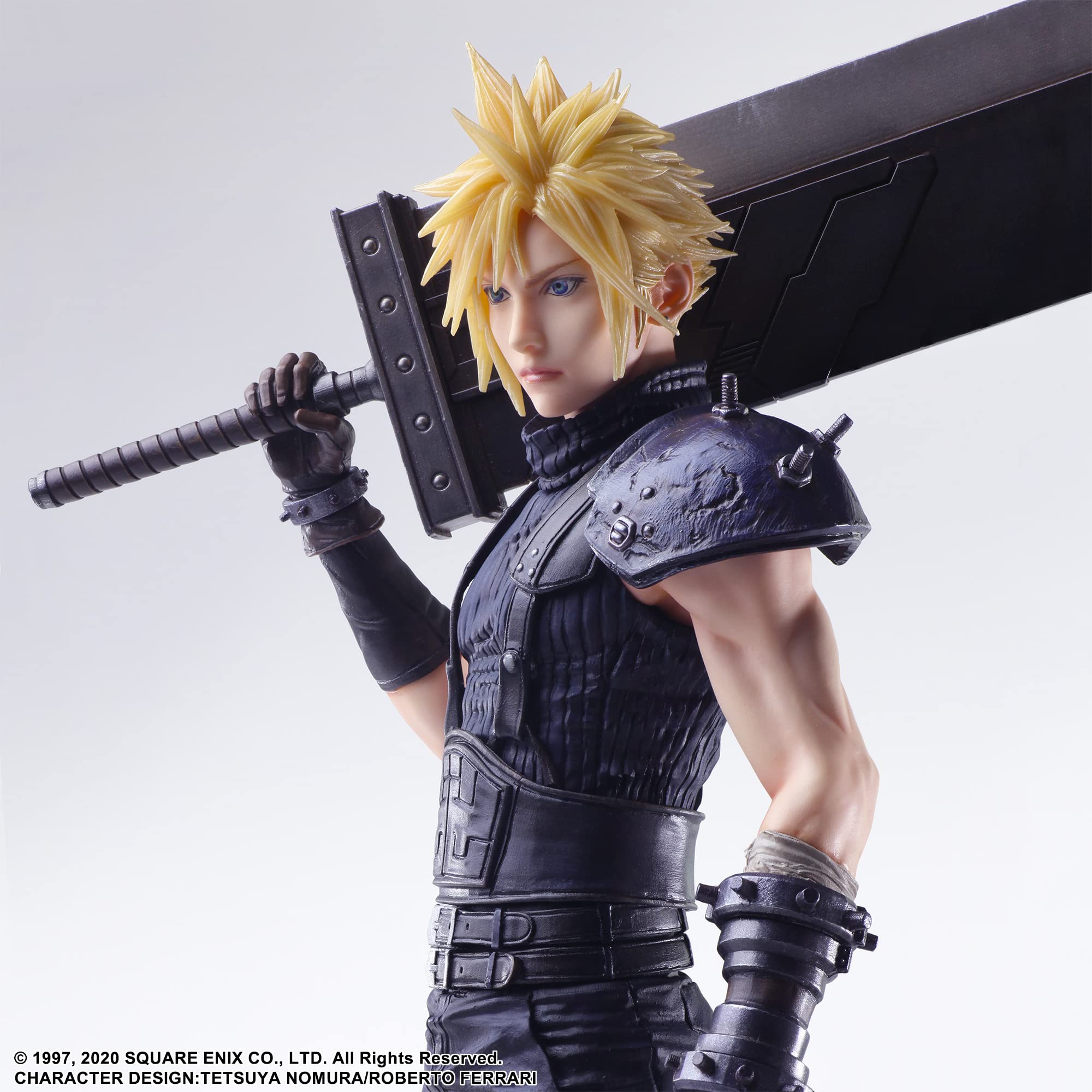 Square Enix Final Fantasy VII Remake Static Arts Cloud Strife Japan Toy Figure Made From Pvc- Japan Figure Store - #1 Bring To You The Best Japanese Goods