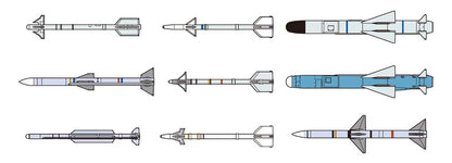 FINE MOLDS 1/72 Jasdf Missiles Set Plastic Model- Japan Figure Store - #1 Bring To You The Best Japanese Goods