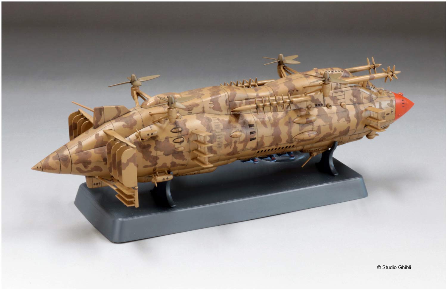 Fine Mold Laputa: Castle In The Sky Flying Battleship Goliath (Total Length Approx. 20Cm) Non-Scale (1/20 Scale Colonel Muska With Unpainted Figure) Plastic Model Fg9- Japan Figure Store - #1 Bring To You The Best Japanese Goods