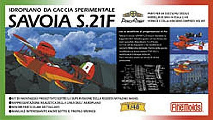 FINE MOLDS Fg3 Savoia S.21F Seaplane Porco Rosso Crimson Pig 1/48 Scale Kit- Japan Figure Store - #1 Bring To You The Best Japanese Goods