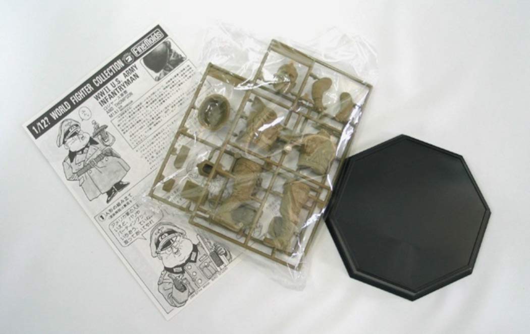 FINE MOLDS 1/12 Ww2 Us Army Infantry Soldier Rogers Plastic Model- Japan Figure Store - #1 Bring To You The Best Japanese Goods