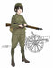 FINE MOLDS 1/35 Rekiso Otome Konoka With Type 41 75Mm Mountain Gun Plastic Model- Japan Figure Store - #1 Bring To You The Best Japanese Goods