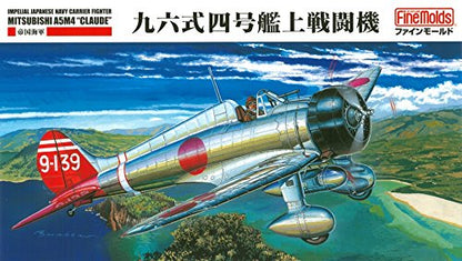 FINE MOLDS 1/48 Ijn Carrier Fighter Mitsubishi A5M4 Claude Plastic Model- Japan Figure Store - #1 Bring To You The Best Japanese Goods