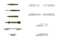 FINE MOLDS 1/72 Us Military Aircraft Bomb Set 60'S Plastic Model- Japan Figure Store - #1 Bring To You The Best Japanese Goods