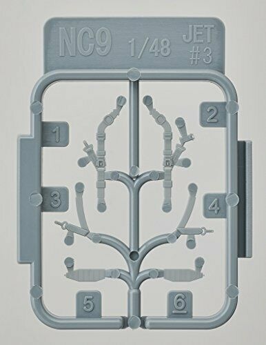 Fine Molds Nc9 1/48 Aircraft Seatbelt Set 3 For Russia Mig-29, Su-27/35 Etc.- Japan Figure Store - #1 Bring To You The Best Japanese Goods