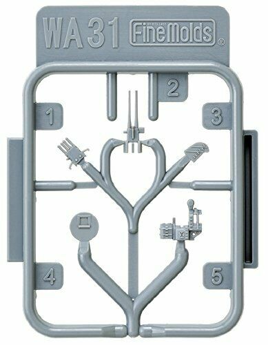 Fine Molds Wa31 Type 89 12.7cm High-angle Gun W/top Cover Plastic Model Kit- Japan Figure Store - #1 Bring To You The Best Japanese Goods