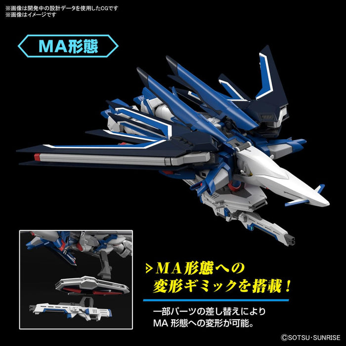 Bandai Spirits 1/144 Scale Freedom Gundam HG Mobile Suit Gundam Seed Color-Coded Model- Japan Figure Store - #1 Bring To You The Best Japanese Goods