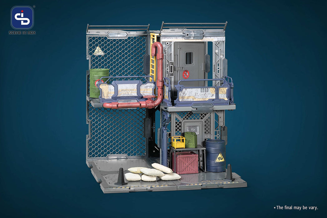 Fresh Retro Outpost Diorama Building Set 1/24 Japan Scale Abs Painted Figure- Japan Figure Store - #1 Bring To You The Best Japanese Goods