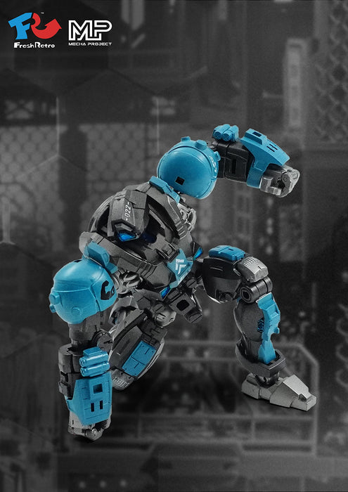 Fresh Retro Mecha Project Mp 02 General-Purpose Heavy Soldier 1/18 Scale Abs-Painted Action Figure- Japan Figure Store - #1 Bring To You The Best Japanese Goods