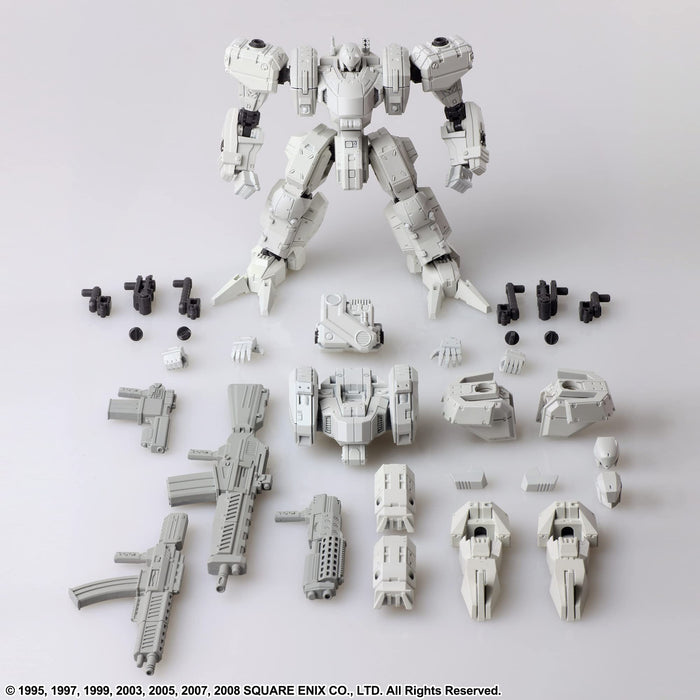 Front Mission Structure Arts 1/72 Scale Plastic Model Kit Series Vol.4 Zenith Dv White Set Of 4- Japan Figure Store - #1 Bring To You The Best Japanese Goods