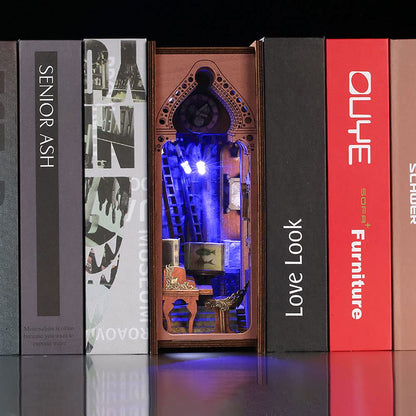 Fsolis Praying In Church 3D Wooden Puzzle Booknook Wooden Model Scene- Japan Figure Store - #1 Bring To You The Best Japanese Goods