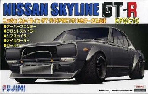Fujimi Id163 Nissan Skyline Gt-r Kpgc10 Gt-r Semi Works Plastic Model Kit - Japan Figure