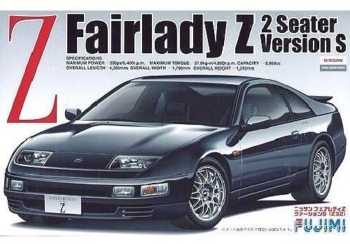 Fujimi Id28 Nissan Fairlady 300zx Version S '94 Plastic Model Kit - Japan Figure
