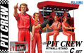 FUJIMI Garage & Tool Series 1/20 Pit Crew Set C Pitwall Stand Plastic Model- Japan Figure Store - #1 Bring To You The Best Japanese Goods