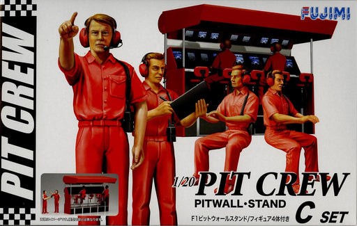 Fujimi Gt25 113326 Garage & Tool Series Pit Crew Set C 1/20 Japanese Plastic Model- Japan Figure Store - #1 Bring To You The Best Japanese Goods