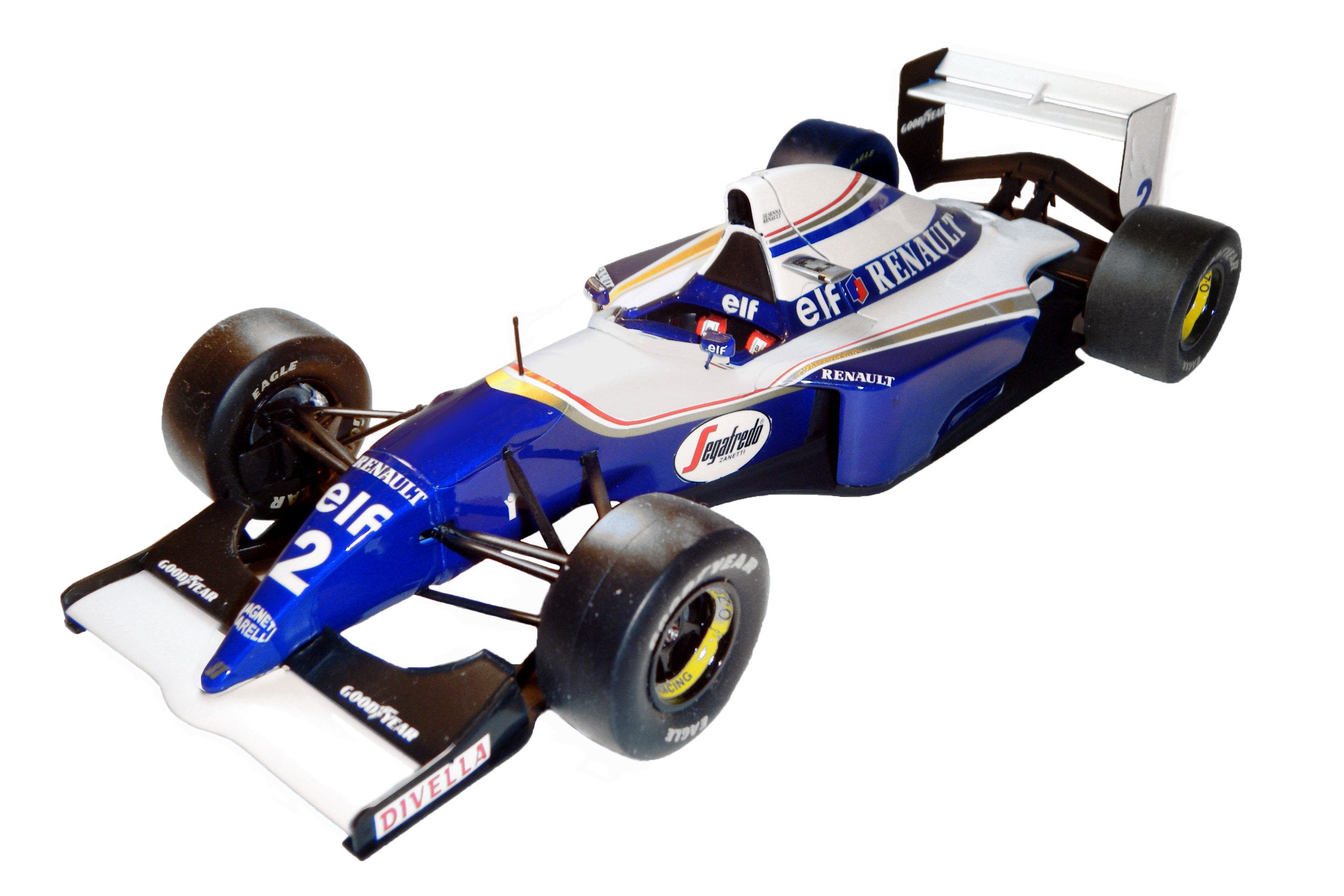 FUJIMI Gp14 090580 F1 Williams Fw16 San Marino Gp 1994 1/20 Scale Kit- Japan Figure Store - #1 Bring To You The Best Japanese Goods