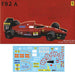 FUJIMI Gp Sp15 F1 Ferrari F92A 1992 With Decal And Etching Parts 1/20 Scale Kit- Japan Figure Store - #1 Bring To You The Best Japanese Goods