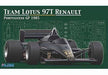 Fujimi Gp03 1/20 F1 Team Lotus 97T Renault Japanese Plastic Scale Car Model Kit- Japan Figure Store - #1 Bring To You The Best Japanese Goods
