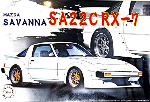 FUJIMI Inch Up 1/24 No.80 Mazda Savanna Sa22C Rx-7 Plastic Model- Japan Figure Store - #1 Bring To You The Best Japanese Goods