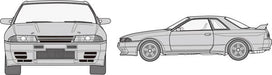 FUJIMI Inch Up 1/24 No. 286 Nissan Skyline Gt-R Bnr32 Group A Racing Plastic Model- Japan Figure Store - #1 Bring To You The Best Japanese Goods