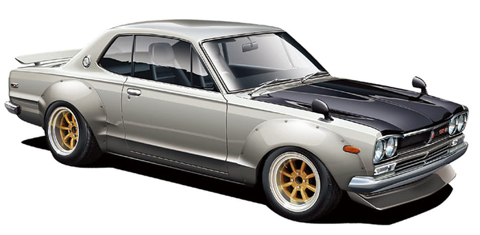 Fujimi Model 1/24 Inch Up Series No.142 Skyline 2000 Gt-R (Kpgc10 Type) Full Works Specification Id-142- Japan Figure Store - #1 Bring To You The Best Japanese Goods