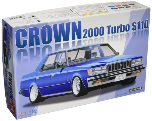 FUJIMI Id-26 Toyota Crown 2000 Turbo S110 1/24 Scale Kit- Japan Figure Store - #1 Bring To You The Best Japanese Goods