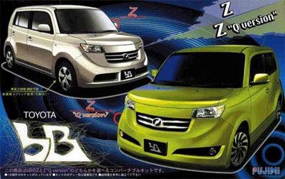 FUJIMI Id-31 Toyota Bb Zq Z Q Version 1/24 Scale Kit- Japan Figure Store - #1 Bring To You The Best Japanese Goods