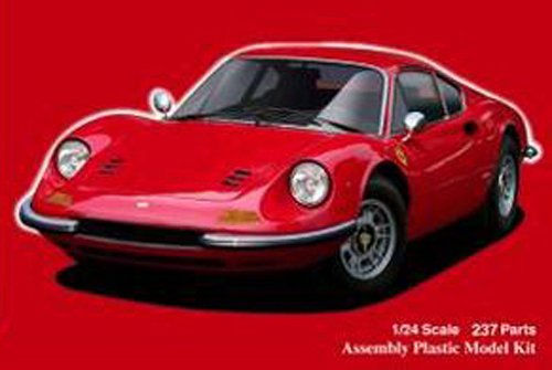 FUJIMI Rs-116 Ferrari Dino 246Gt Early Type/ Late Type 1/24 Scale Kit- Japan Figure Store - #1 Bring To You The Best Japanese Goods