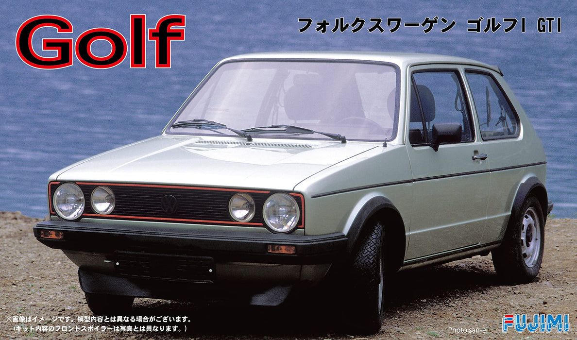 FUJIMI - Real Sports Car 1/24 Volkswagen Golf I Gti Plastic Model- Japan Figure Store - #1 Bring To You The Best Japanese Goods