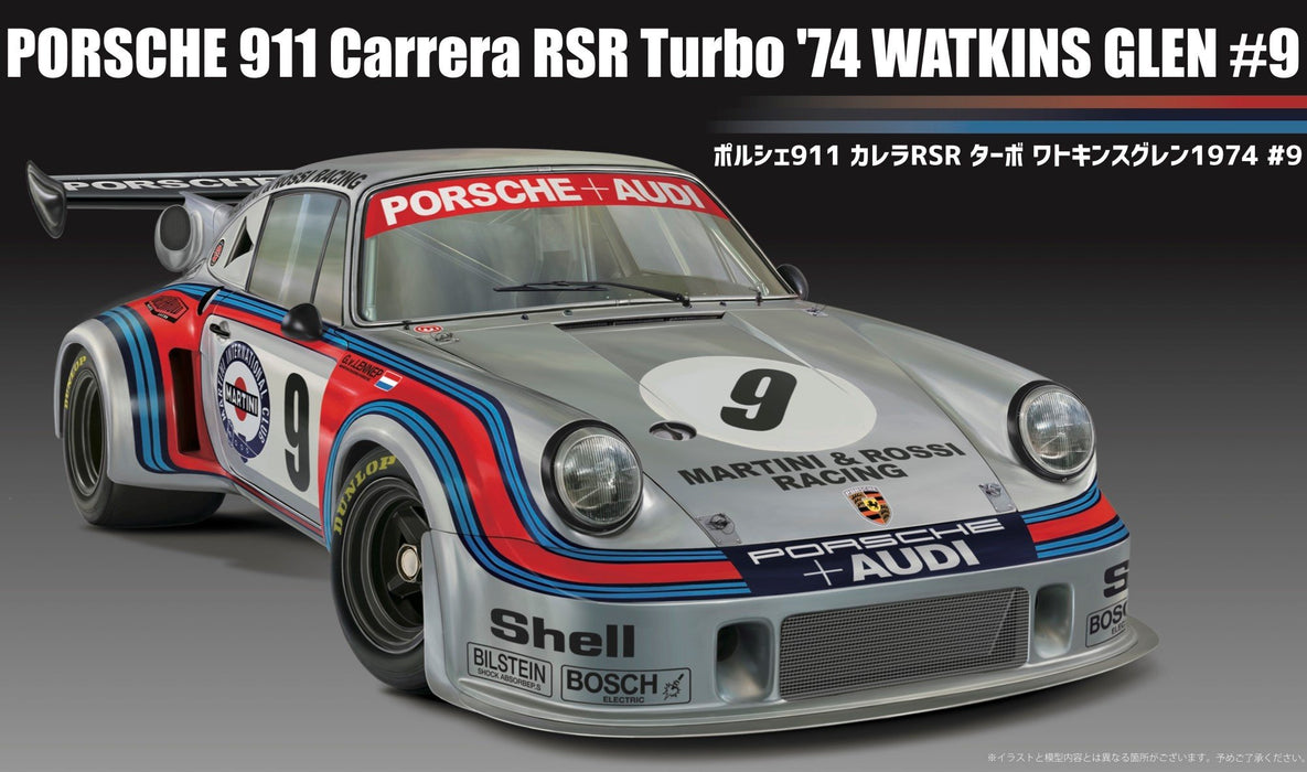 Fujimi Rs-99 Porsche 911 Carrera Rsr Turbo Watkins Glen 1974 #9 1/24 Scale Porsche Cars- Japan Figure Store - #1 Bring To You The Best Japanese Goods