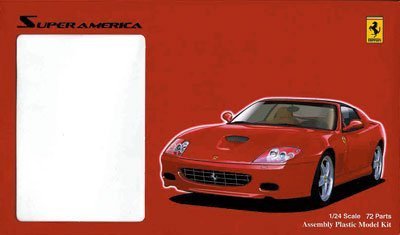 FUJIMI Rs-48 Ferrari Super America 1/24 Scale Kit 122731- Japan Figure Store - #1 Bring To You The Best Japanese Goods