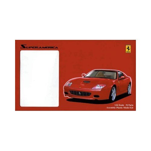 FUJIMI Rs-48 Ferrari Super America 1/24 Scale Kit 122731- Japan Figure Store - #1 Bring To You The Best Japanese Goods