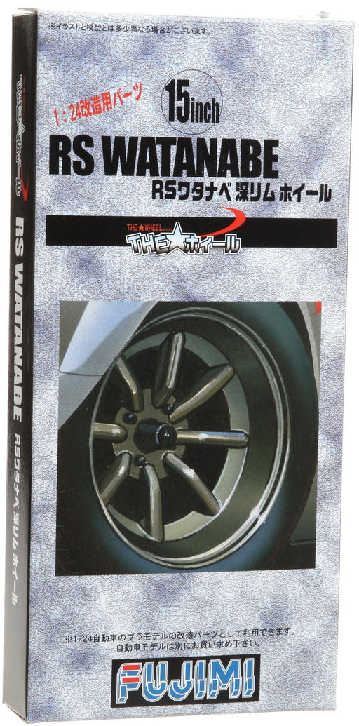 Fujimi Model 1/24 The Wheel Series Tw32 15Inch Rs Watanabe Deep Rim Plastic Model Parts- Japan Figure Store - #1 Bring To You The Best Japanese Goods