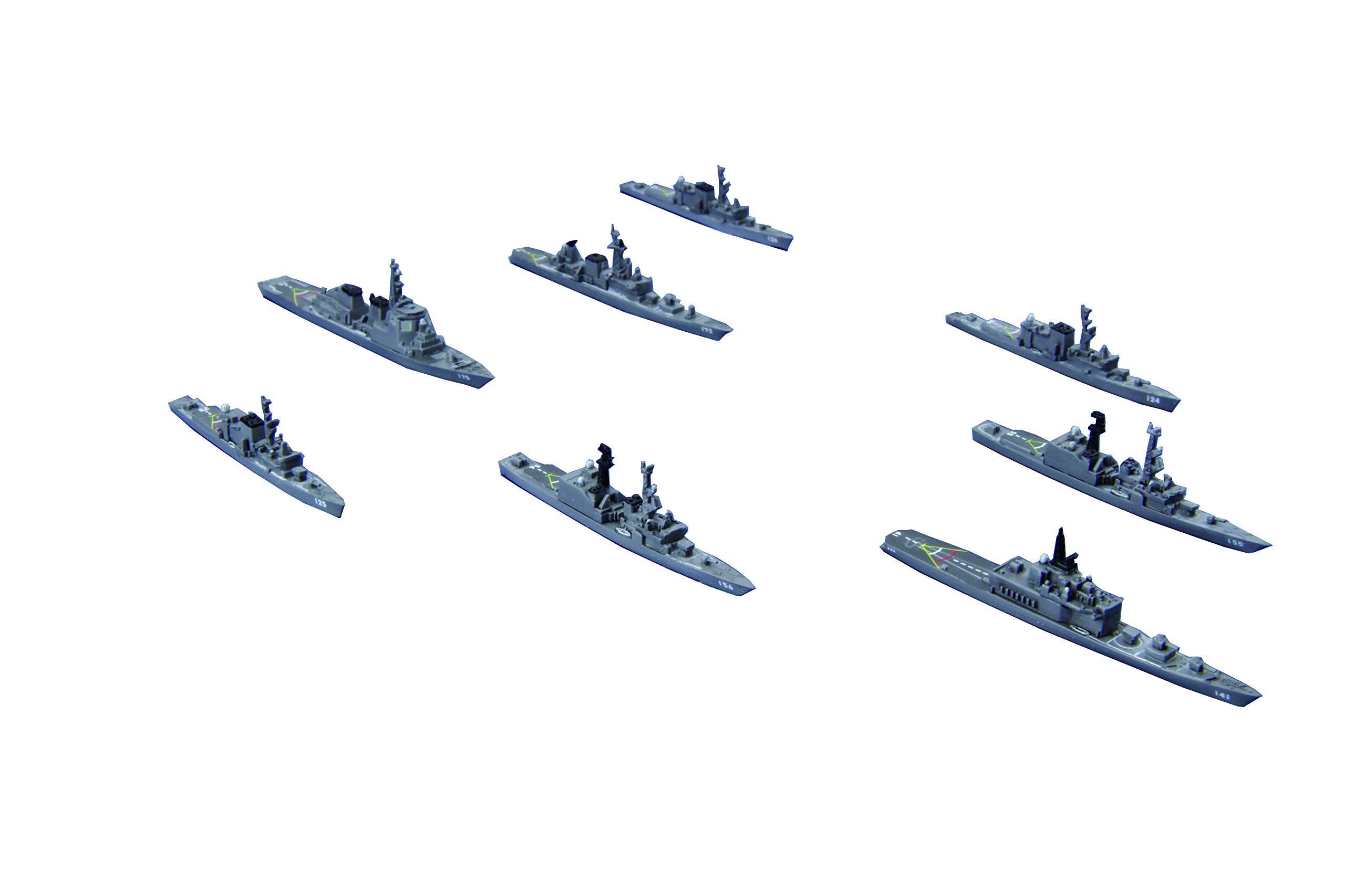 FUJIMI 401638 Gunkan Series 36 Jmsdf Escort Flotilla 3 1998 1/3000 Scale- Japan Figure Store - #1 Bring To You The Best Japanese Goods