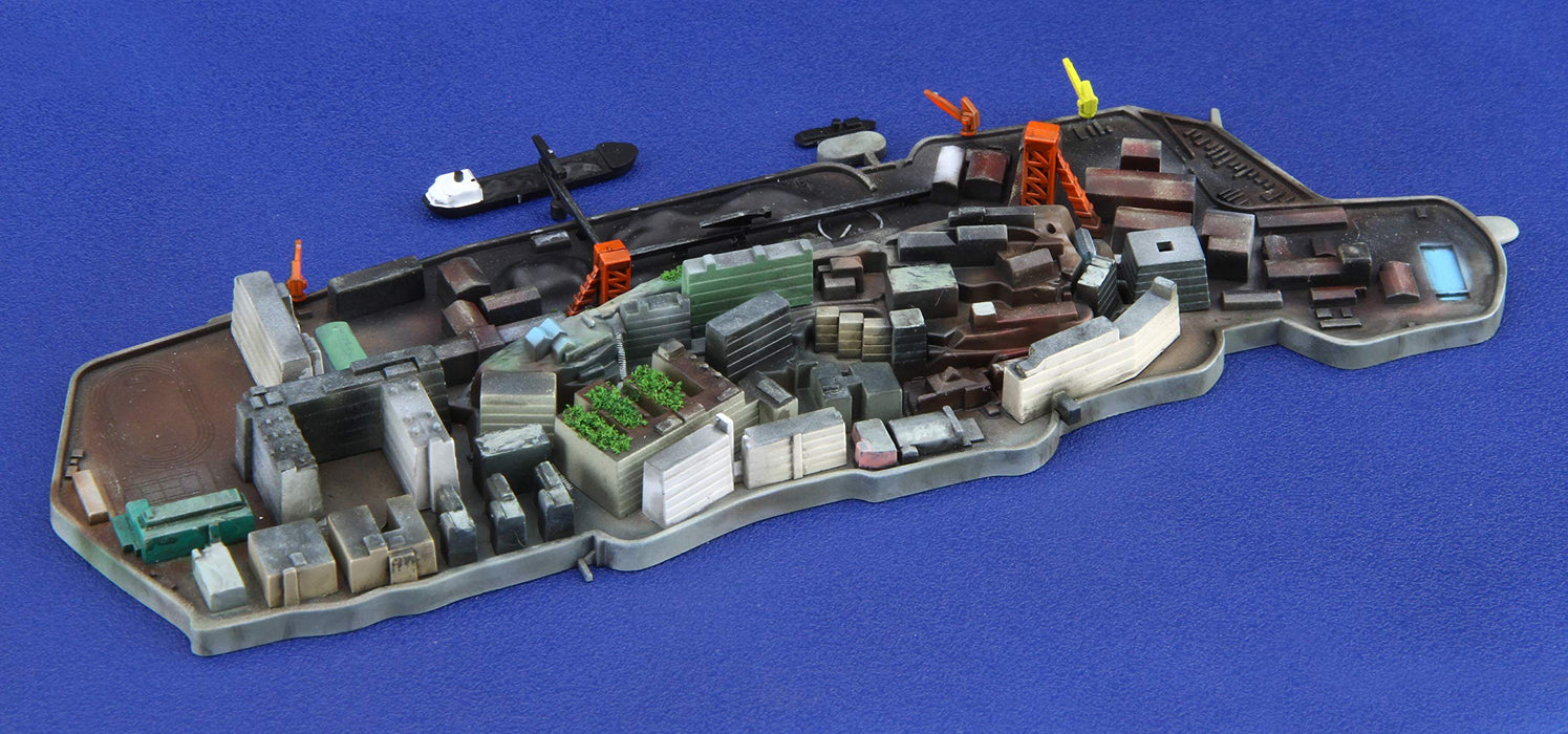 Fujimi Model 1/3000 Collectable Warship Series No.99 Gunkanjima (Hashima) Plastic Model Warship 99- Japan Figure Store - #1 Bring To You The Best Japanese Goods