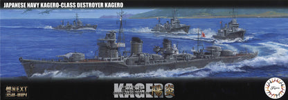Fujimi Model 1/350 Ship Next Series No.4 Japanese Navy Kagerou Destroyer Kagero Color Coded Plastic Model 350 Ship Nx-4- Japan Figure Store - #1 Bring To You The Best Japanese Goods