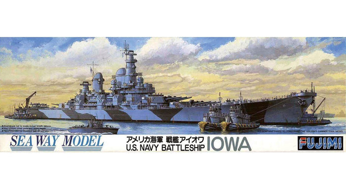 Fujimi Swm23 Us Navy Battleship Iowa 1/700 Japanese Plastic Scale Military Ship- Japan Figure Store - #1 Bring To You The Best Japanese Goods