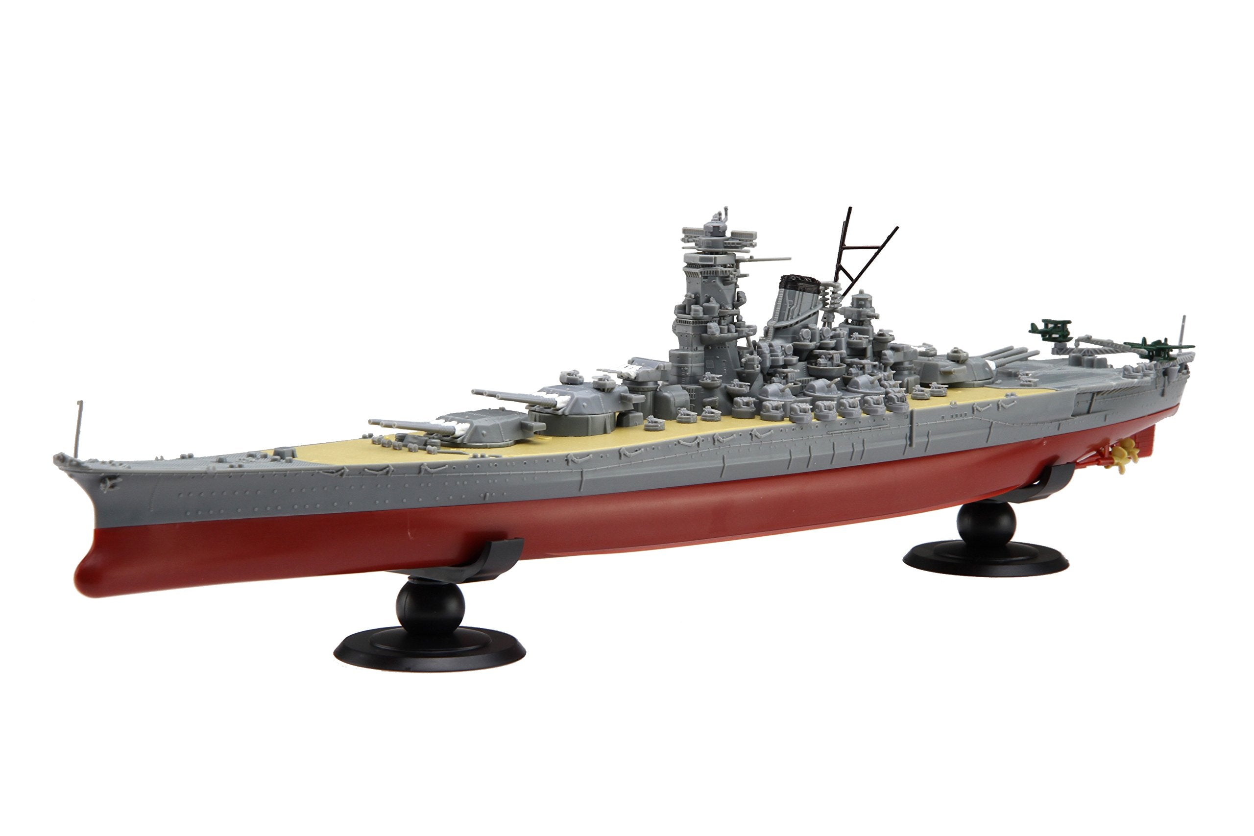 Fujimi Model 1/700 Ship Next Series No.1 Japanese Navy Battleship Yamato (Old Type Base) Color Coded Plastic Model Ship Nx1- Japan Figure Store - #1 Bring To You The Best Japanese Goods