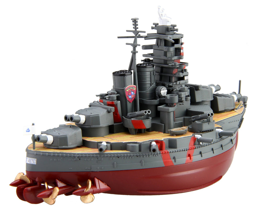 Fujimi Model Chibimaru High School Fleet Series No.2 Chibimaru Fleet Large Direct Education Ship Hiei Non-Scale Color Coded Plastic Model- Japan Figure Store - #1 Bring To You The Best Japanese Goods