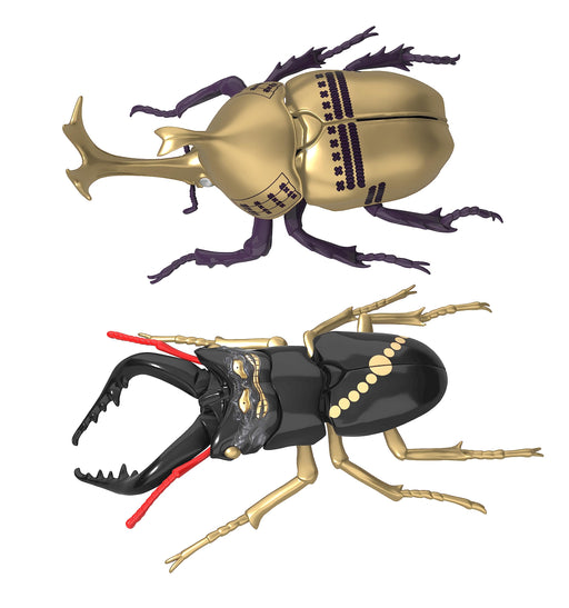 Fujimi Model Warlord Edition Rhinoceros Beetle Ieyasu Tokugawa/Stag Beetle Tadakatsu Honda Free Research Series No.255 Japan- Japan Figure Store - #1 Bring To You The Best Japanese Goods