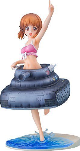 Furyu Nishizumi Panzer Vor! Swimsuit & Tank Ver. 1/7 Scale Figure- Japan Figure Store - #1 Bring To You The Best Japanese Goods