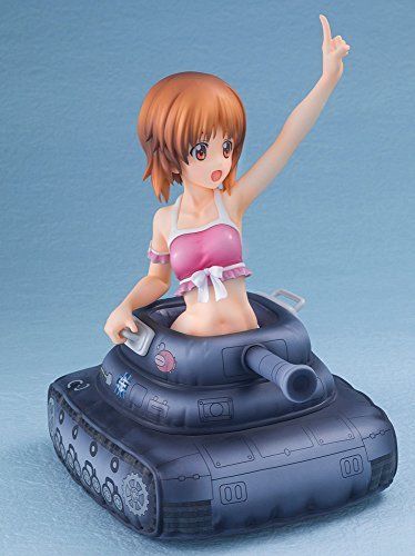 Furyu Nishizumi Panzer Vor! Swimsuit & Tank Ver. 1/7 Scale Figure- Japan Figure Store - #1 Bring To You The Best Japanese Goods