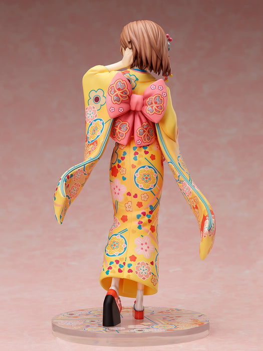 Furyu To Aru Kagaku No Railgun T Misaka Mikoto Furisode 1/7 Scale Pvc Pre-Painted Complete Figure Amu-Fnx259- Japan Figure Store - #1 Bring To You The Best Japanese Goods