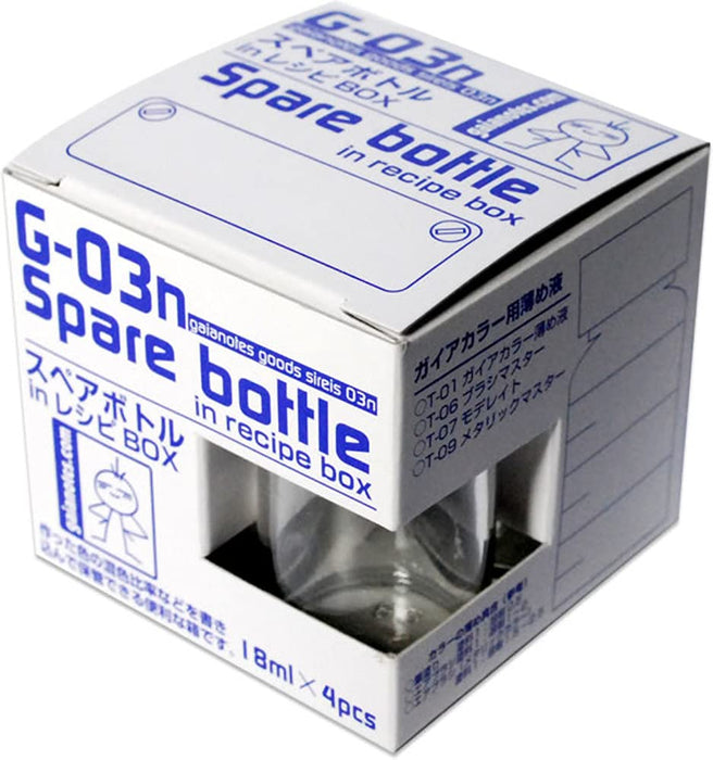 GAIANOTES G-03N Spare Bottle In Recipe Box 18Ml X 4 Pcs.- Japan Figure Store - #1 Bring To You The Best Japanese Goods